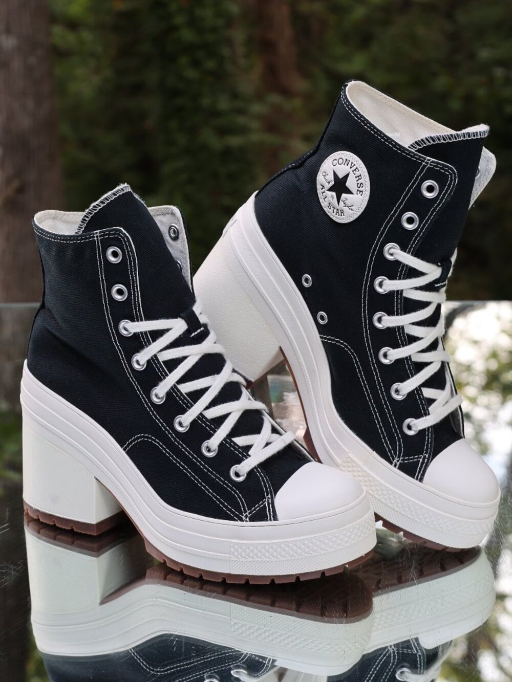 Converse Chuck 70 De Luxe Heel Hi Black